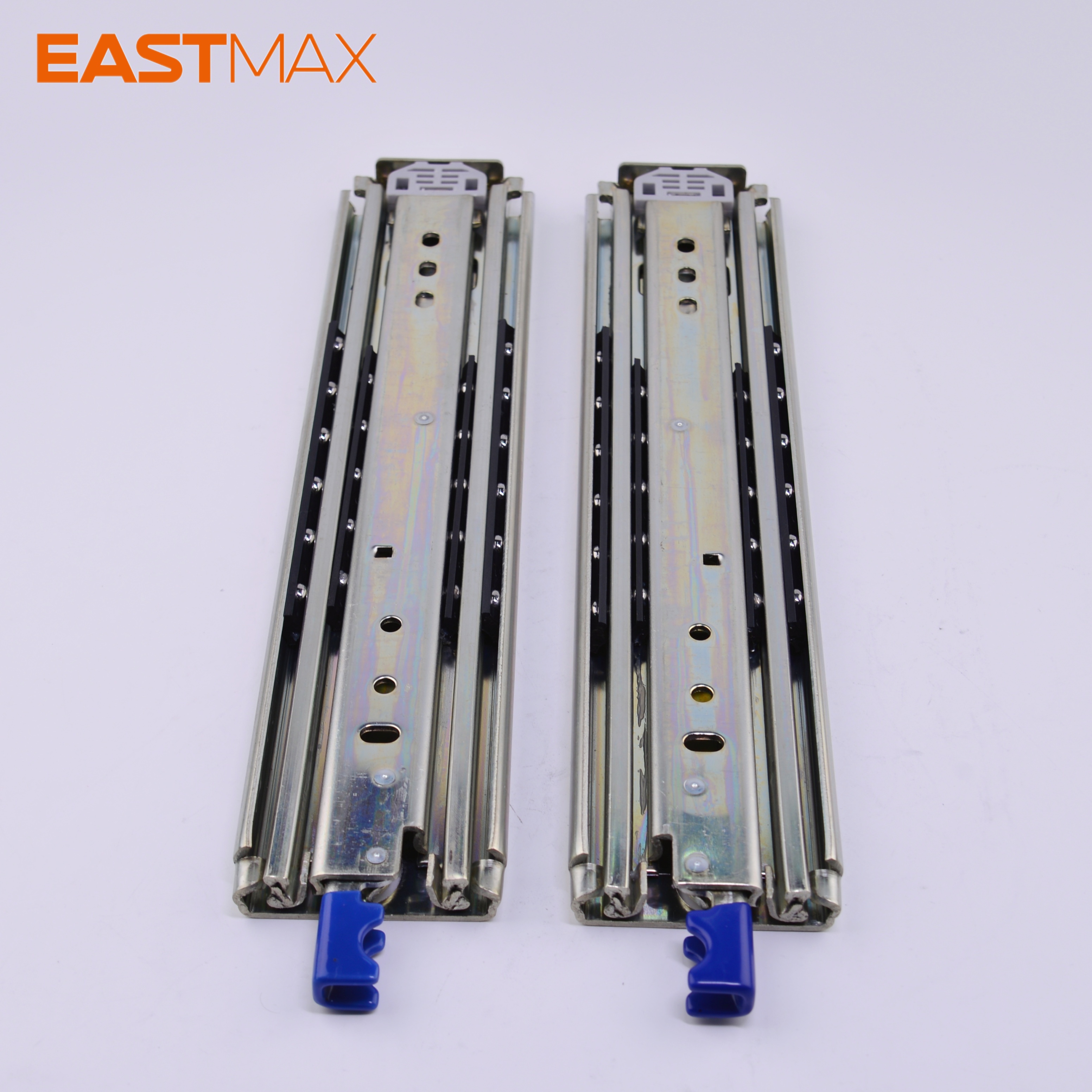 76mm Full Extension Heavy Duty Ball Bearing Industrial Slide with Lock Drawer Slide
