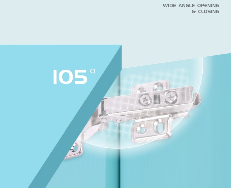 cabinet hinge sealed hydraulic buffer with light volume buffer closure
