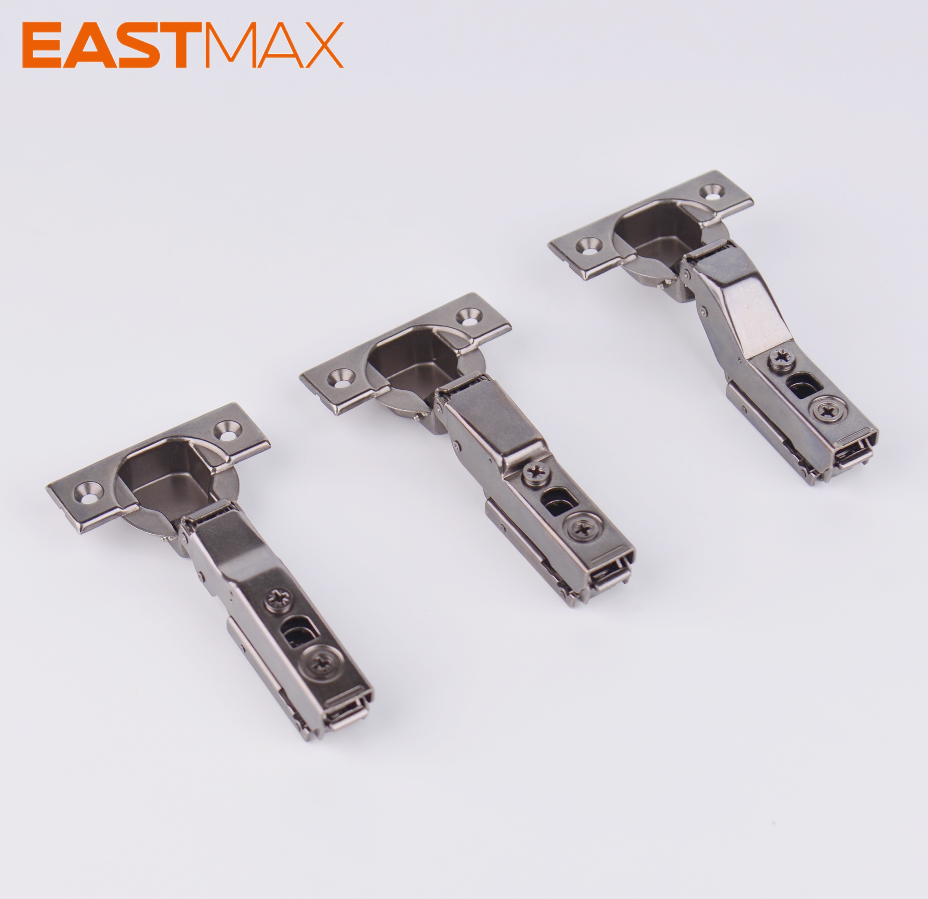 2025 Upgraded Version Clip-on Soft-closing Three-way Small Angle Turbine Eccentric Hinge 