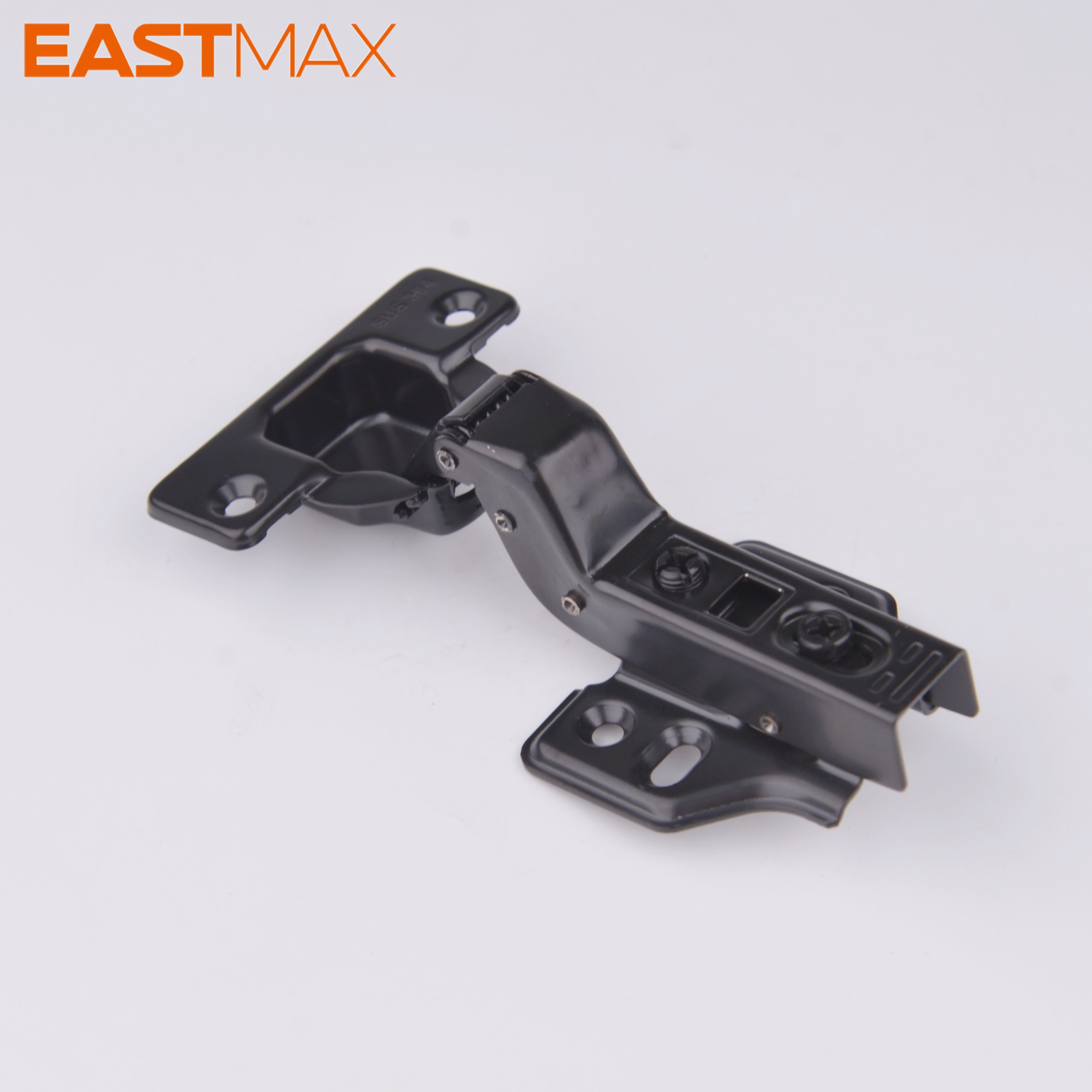 Black SS 304 fixed mount Soft Close Door Hinge Kitchen Hardware