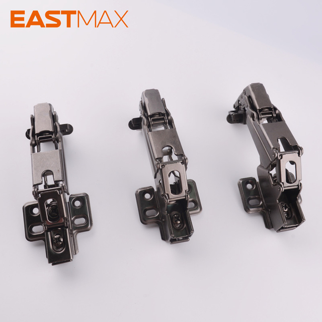 KL02 Clip-on damping glass hinge (26 cups)