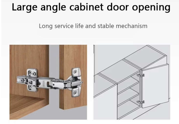 165&deg;hinge