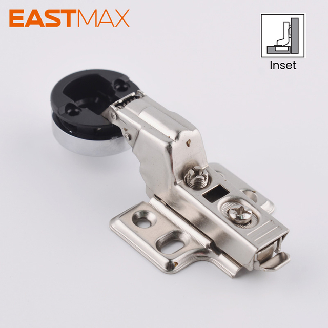 KB01 Clip-on damping glass hinge (26 cups)