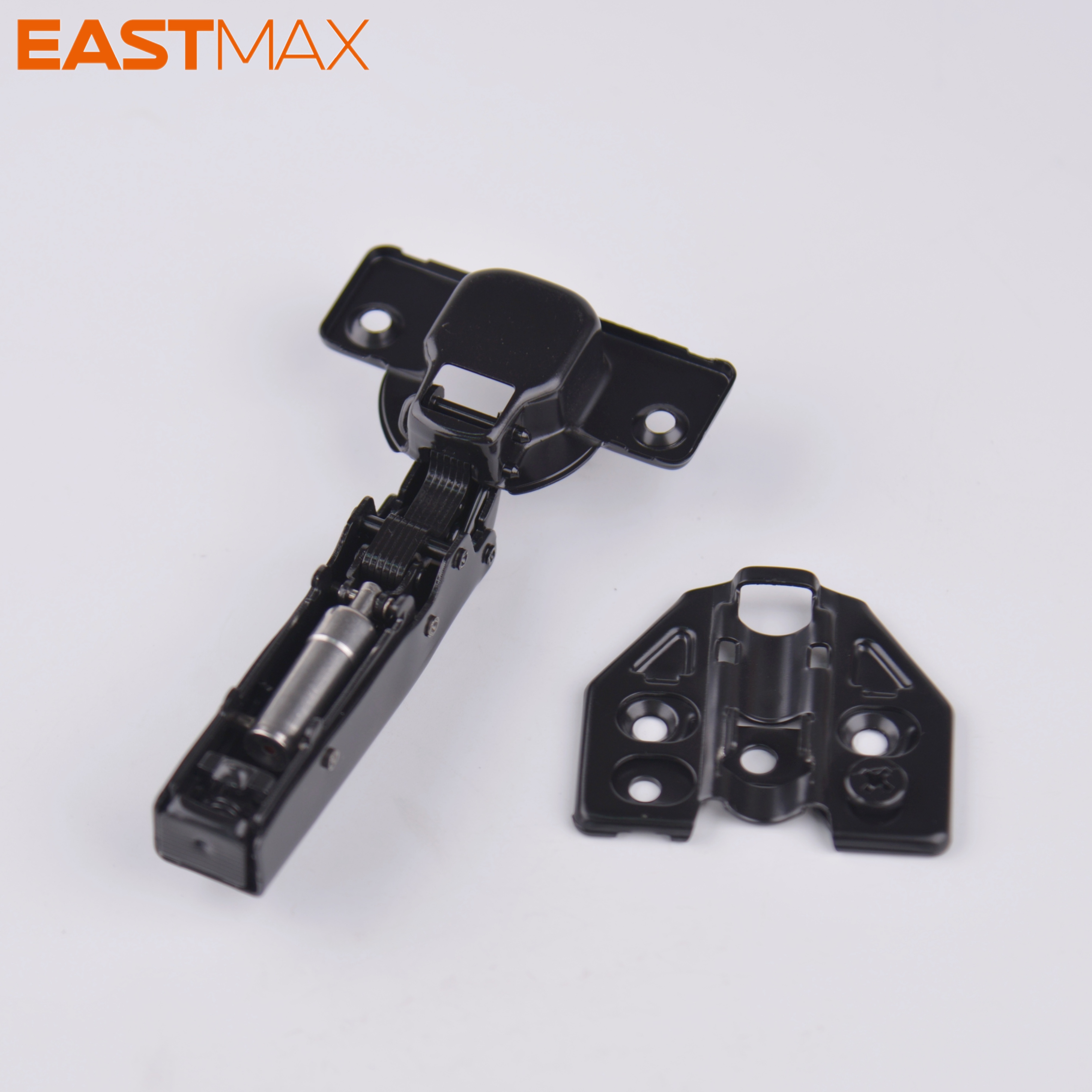 Black SS 304 Easy Installed Soft Close Door Hinge Kitchen Hardware