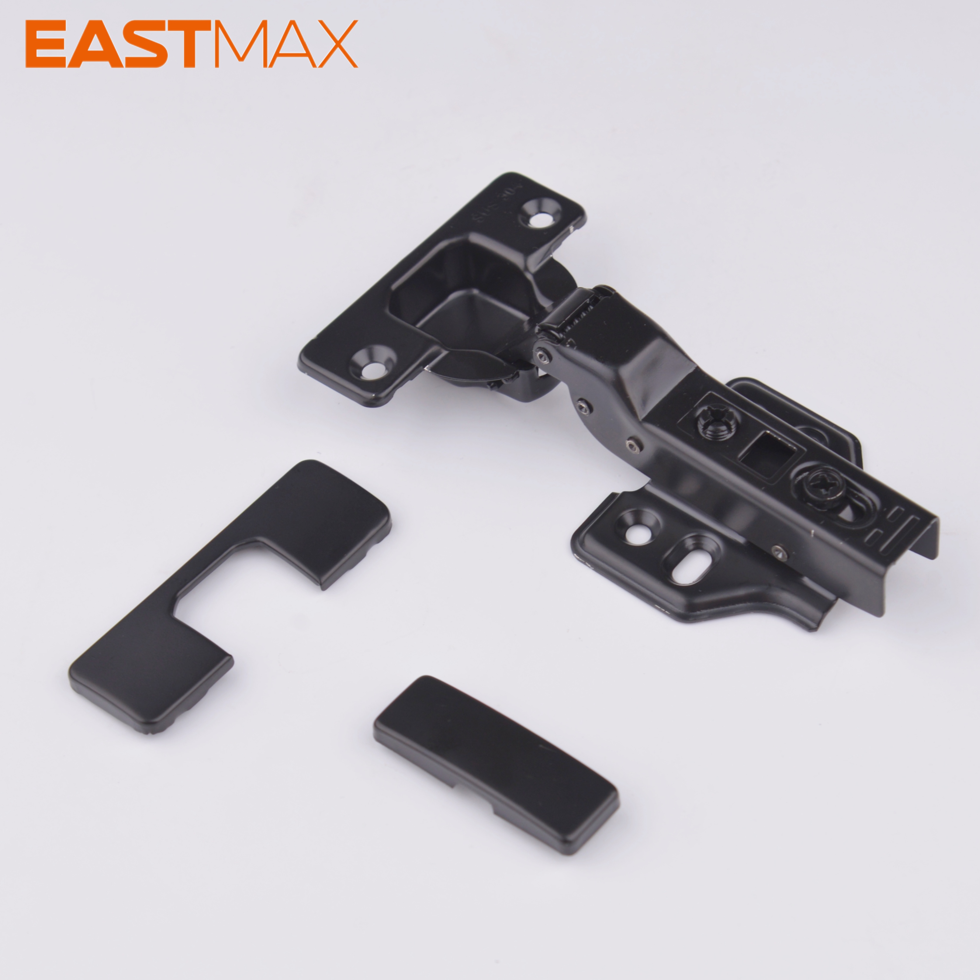 Black SS 304 fixed mount Soft Close Door Hinge Kitchen Hardware