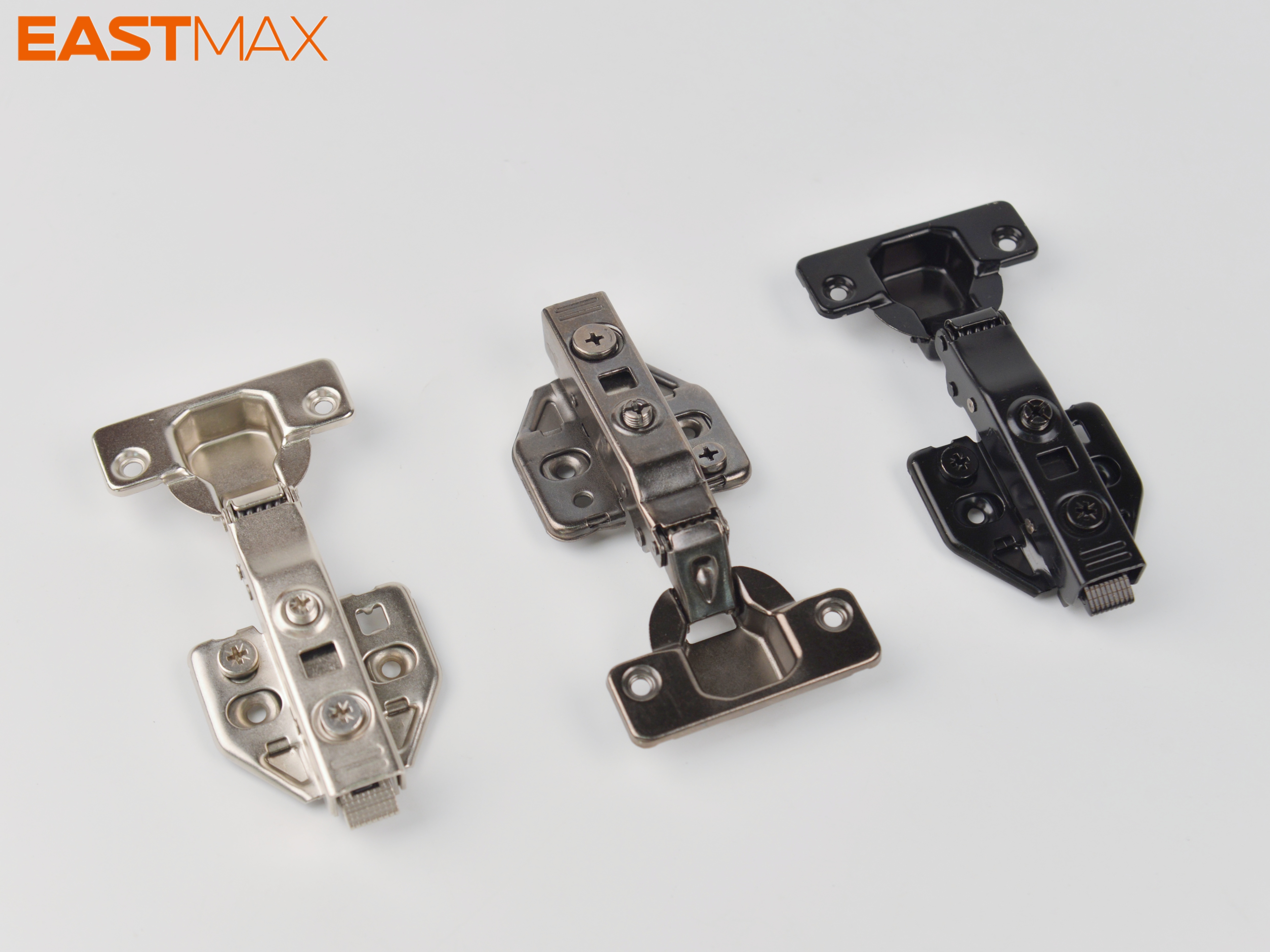 clip on soft closing thinge with CAM adjustment with 3D base