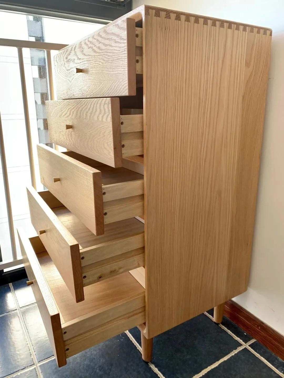 wooden slide