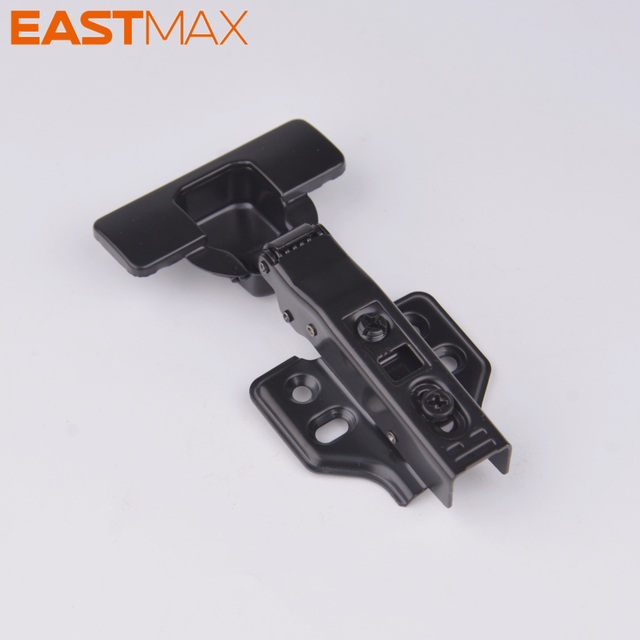 Black SS 304 fixed mount Soft Close Door Hinge Kitchen Hardware