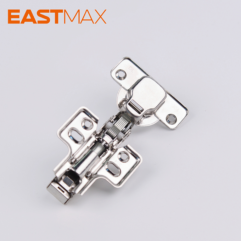 KS01 Clip-on,soft-closing,one-way hinge with CAM adjustment(SUS 304)