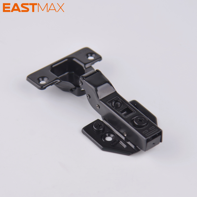Black SS 304 Easy Installed Soft Close Door Hinge Kitchen Hardware