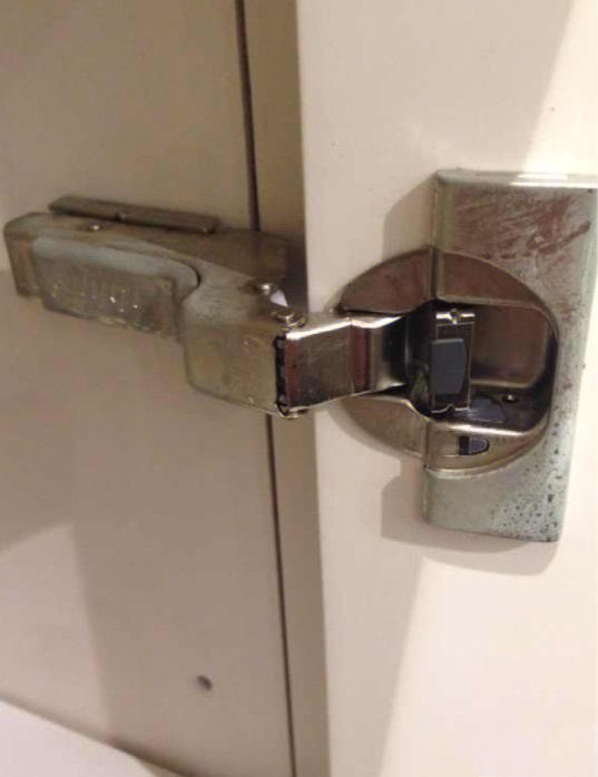Rusted Hinge-fault rust