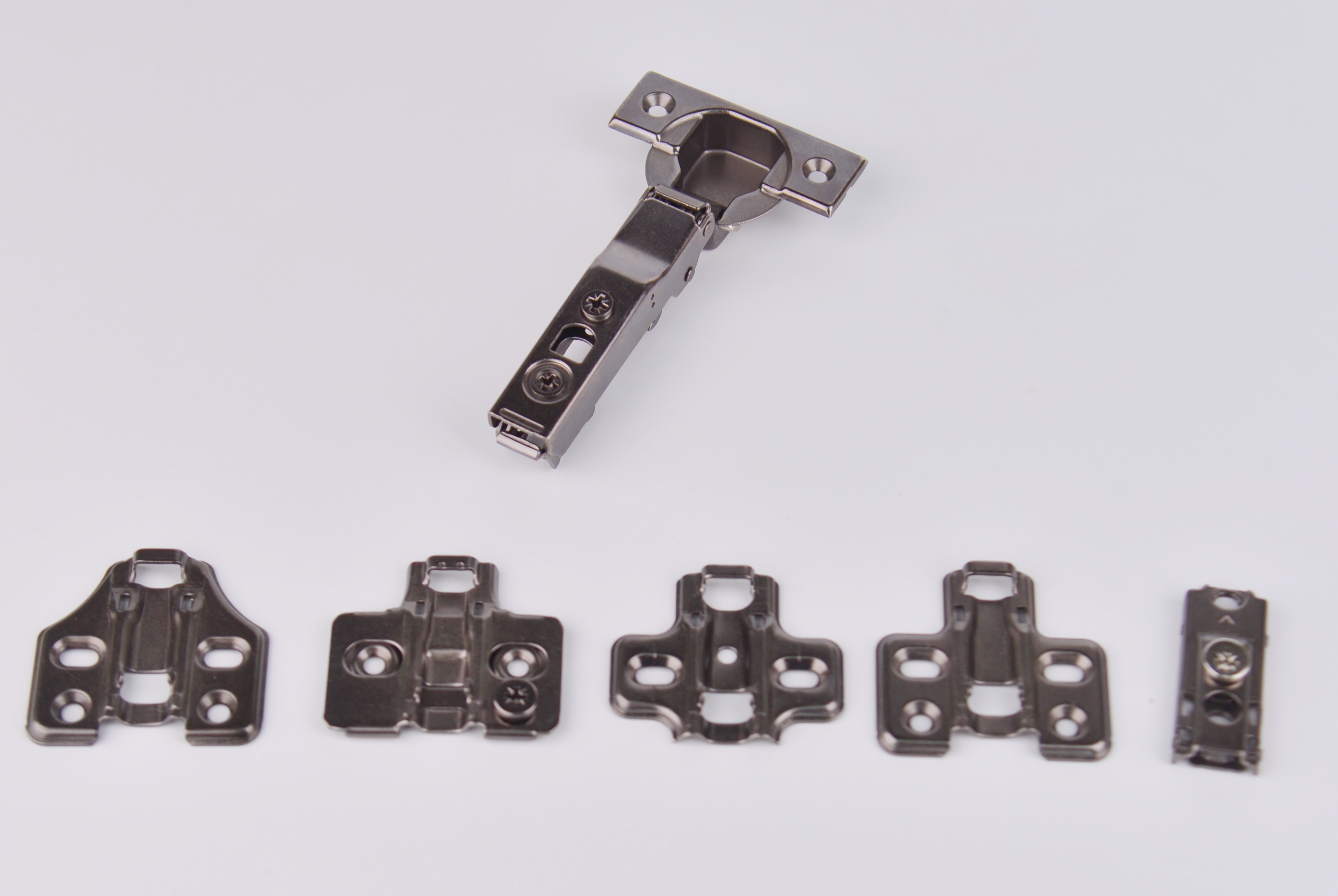 hinge with 5 kinds of plate