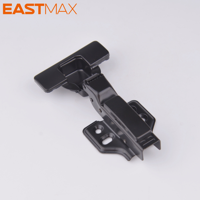 Black SS 304 fixed mount Soft Close Door Hinge Kitchen Hardware