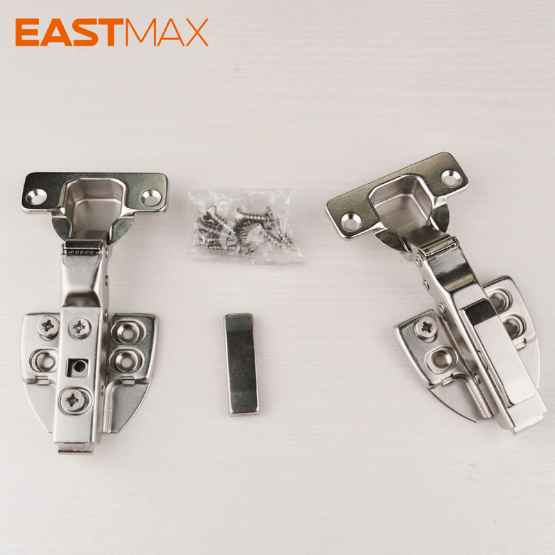 K03 Clip-type damping eccentric one-section force hinge