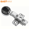 KB01 Clip-on damping glass hinge (26 cups)