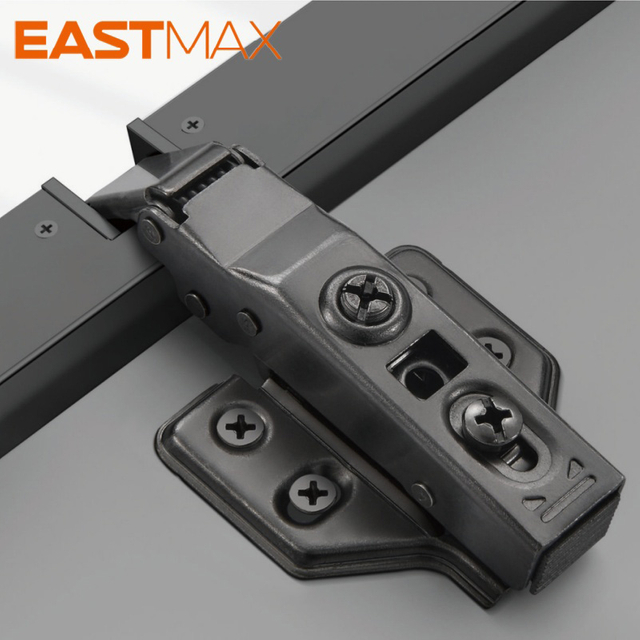 KL01 Two-stage force small-angle aluminum frame hinge for card-type damping thick door
