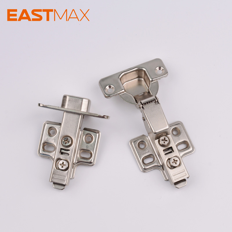 K02 Card-type damping eccentric three-section force small angle hinge