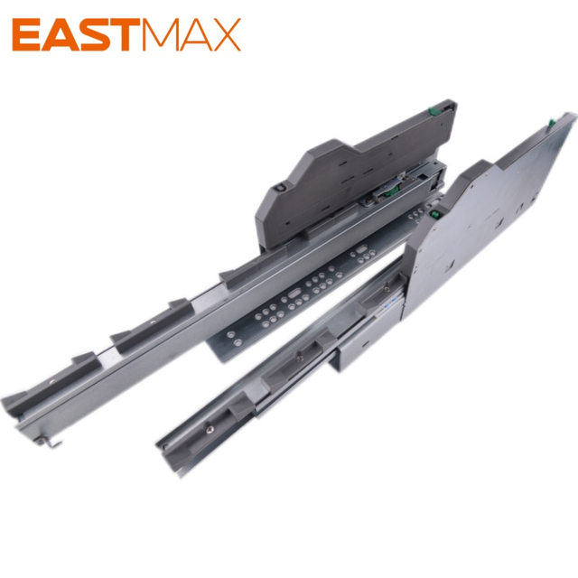 TY310 Full extension soft-closing push-open with synchronize rail& clip 16/19board