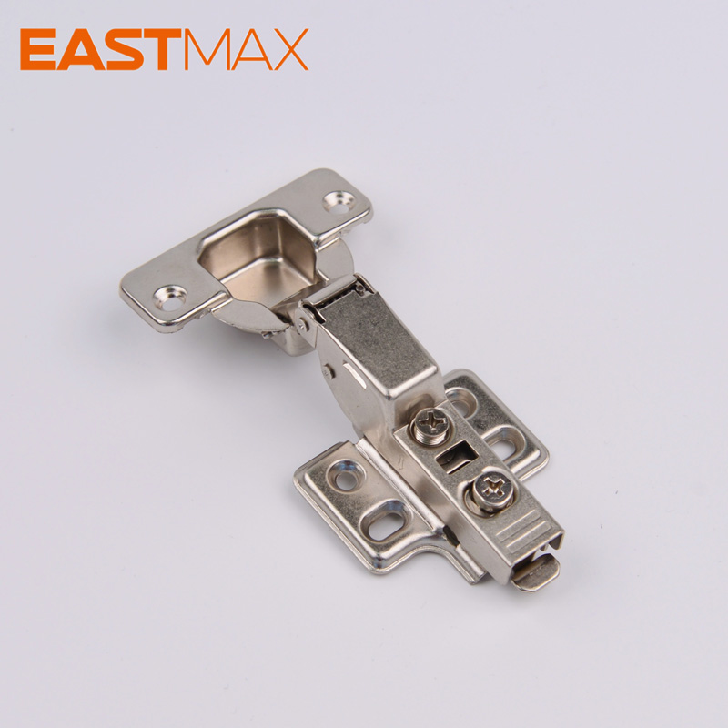 K02 Card-type damping eccentric three-section force small angle hinge