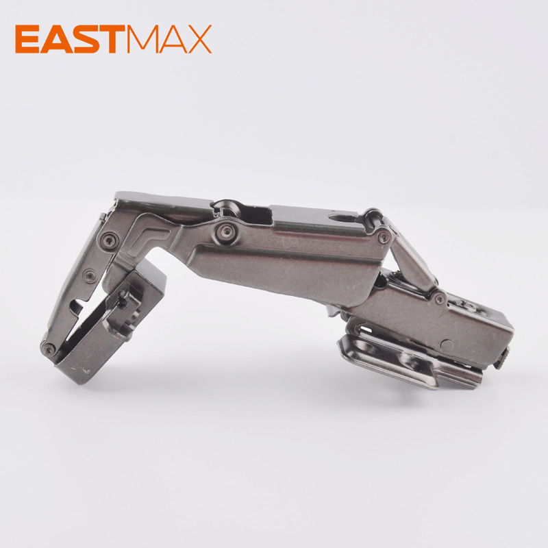 KL02 Clip-on damping glass hinge (26 cups)