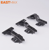Black SS 304 fixed mount Soft Close Door Hinge Kitchen Hardware