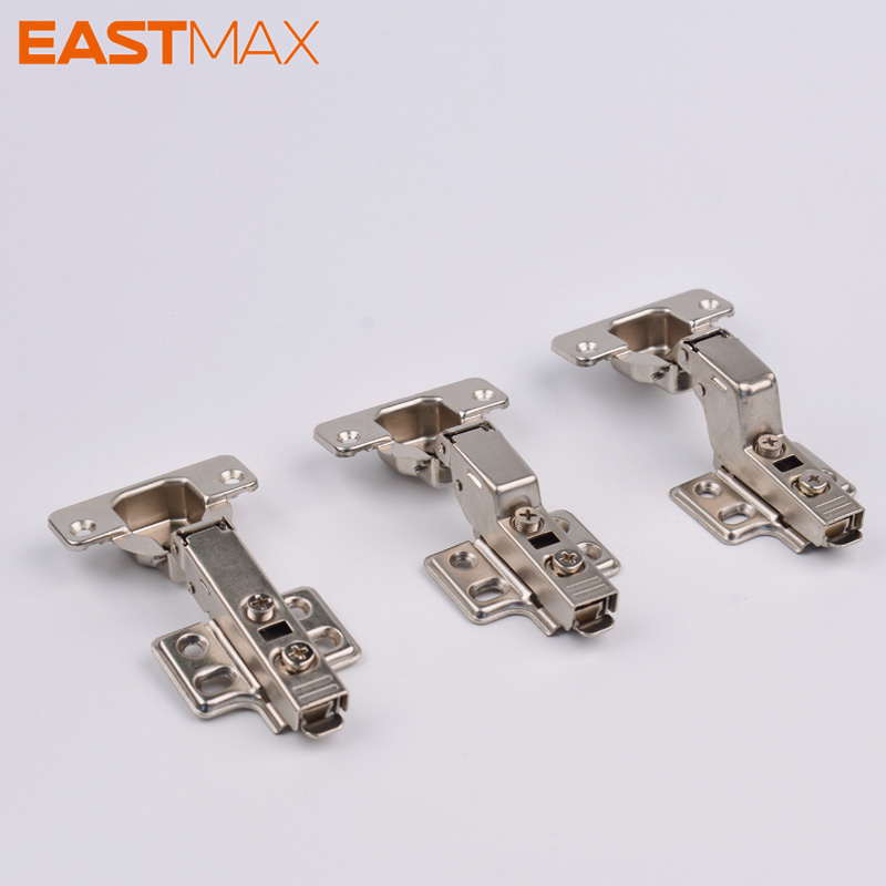 K02 Card-type damping eccentric three-section force small angle hinge
